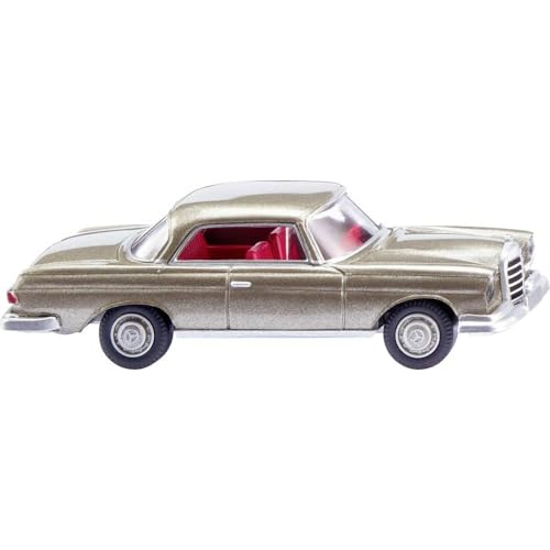 Wiking 014604 H0 PKW Modell Mercedes Benz 250 SE Coupé, nerzgrau-metallic von Wiking