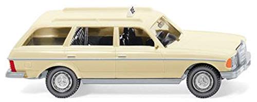 Wiking 014925 H0 Taxi - MB 250T (Nachtbuslinie) beige - Miniaturmodell Spur HO 1:87 von Wiking