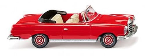 Wiking 015303 Mercedes Benz 280 SE Cabrio rot Miniaturmodell Spur H0 1:87 Kein Spielzeug ! von Wiking