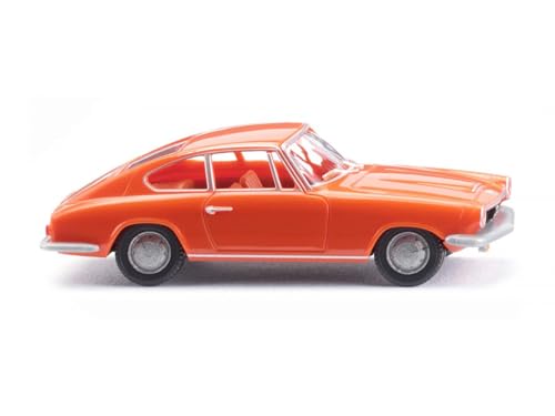 Wiking 018703 H0 PKW Modell BMW 1600 GT Coupé - orange von Wiking