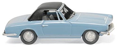 Wiking 018749 - BMW 1600 GT Cabrio - hellblau - 1:87 von Wiking