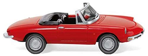 Wiking 020601 Alfa Spider rot - Miniaturmodell 1:87 von Wiking