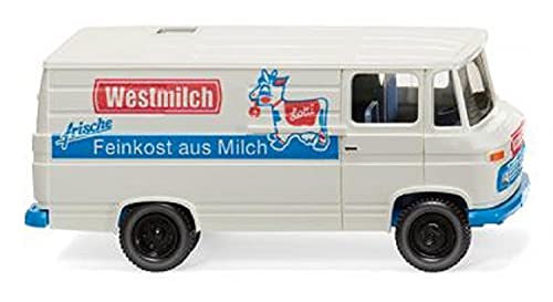 Wiking 027058 H0 LKW Modell Mercedes Benz L 406 Kastenwagen Westmilch von Wiking