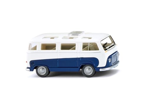 Wiking 028997 H0 Ford FK 1000 Panoramabus saphirblau weiß Miniaturmodell Spur HO 1:87 Kein Spielzeug! von Wiking