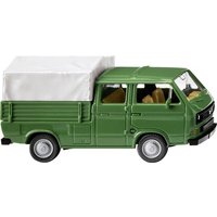 Wiking - VW T3 Doppelkabine, grasgrün von Wiking