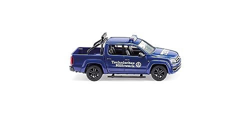 Wiking 031145 H0 Volkswagen Amarok GP, THW blau Spur HO 1:87 von Wiking