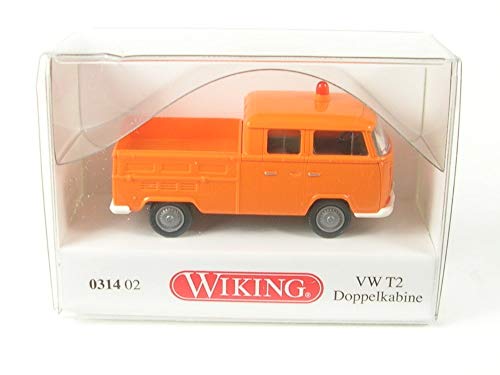 Wiking 031402 Kommunal VW T2 Doppelkabine Spur H0 1:87 von Wiking