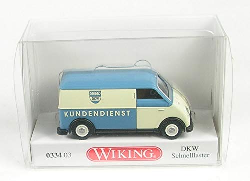 Wiking 033403 DKW Schnelllaster Kastenwagen DKW Kundendienst Spur HO Miniaturmodell 1:87 Kein Spielzeug! von Wiking