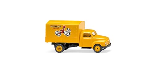 Wiking 035203 H0 Pritschen-LKW (Opel Blitz) Dunlop Miniaturmodell Spur HO 1:87 Kein Spielzeug!! von Wiking