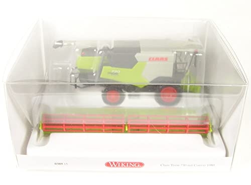 Wiking 038915 H0 Claas Trion 730 grün mit Convio 1080 Spur HO 1:87 von Wiking