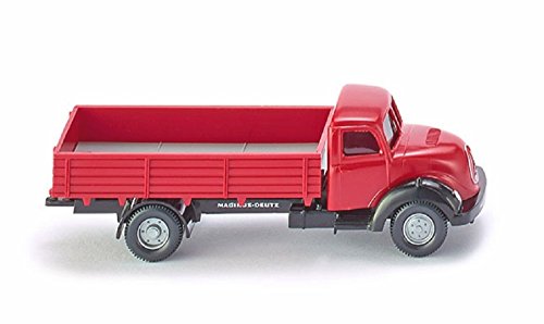 Wiking 042601 H0 Pritschen-Lkw Magirus Sirius rot offene Ladefläche Spur HO 1:87 von Wiking