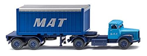 Wiking 052604 H0 LKW Modell Scania Containersattelzug 20 M.A.T. von Wiking