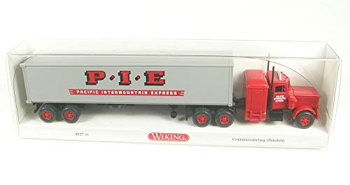 Wiking 052706 H0 LKW Modell Peterbilt Containersattelzug (Peterbilt) von Wiking