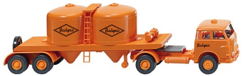 Wiking 053401 -Chemikaliensattelzug (MAN Pausbacke) "Readymix" (1:87) von Wiking