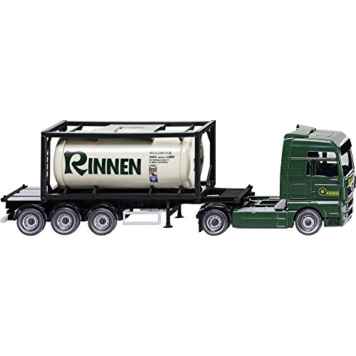 Wiking 053601 - Tankcontainersattelzug 20`(MAN TGX) "Rinnen" 1:87 Spur H0 von Sportsman