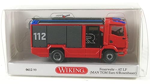 Wiking 061299 Feuerwehr Man Rosenbauer at (Man TGM Euro 6) Spur H0 1:87 von Wiking