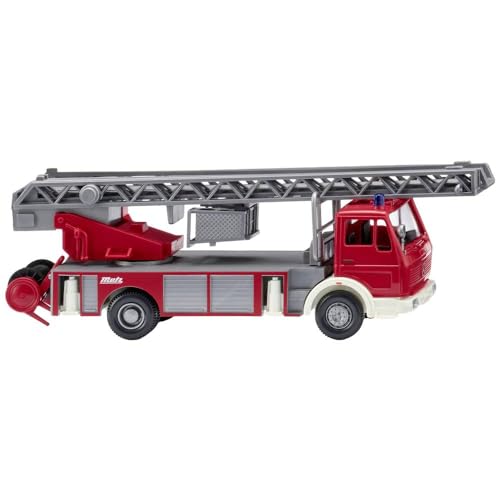 Wiking 061803 H0 Mercedes Benz Feuerwehr, Metz DLK 23-12 rot Spur HO 1:87 von Wiking