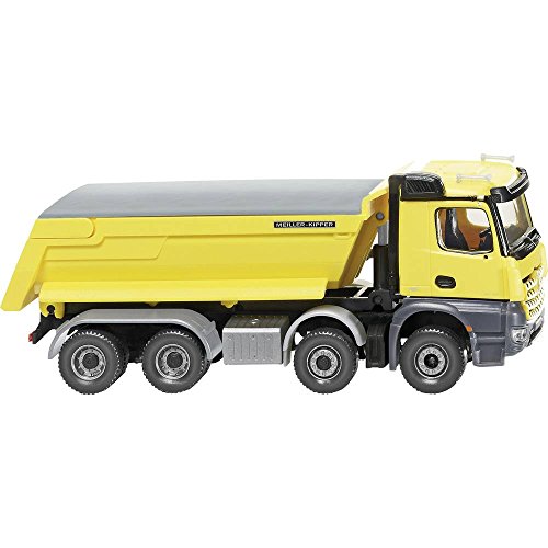 Wiking 0674 49 H0 Baufahrzeug Modell Mercedes Benz Arcos Meiller von Wiking