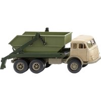 Wiking 067908 H0 LKW Modell Henschel Absetzkipper, beige von Wiking