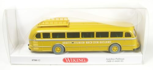 Wiking 070002 H0 Mercedes Benz Pullman MB O 6600 H Kraftpost Spur HO 1:87 von Wiking