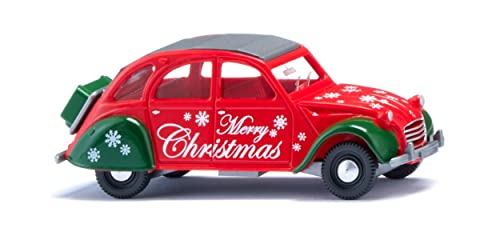 Wiking 0809 15 H0 2 CV Weihnachtsmodell von Wiking