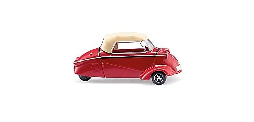 Wiking 081207 Messerschmitt KR 201 rubinrot/elfenbeinbeige Spur H0 1:87 von Wiking