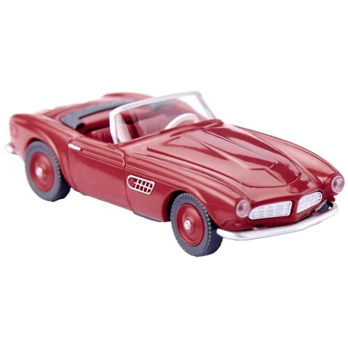 Wiking 082907 H0 PKW Modell BMW 507 Cabrio offen rot Spur HO 1:87 von Wiking