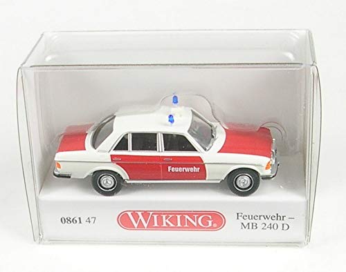 Wiking 086147 H0 Feuerwehr MB 240 D rot Blaulicht Spur HO 1:87 Kein Spielzeug!! von Wiking