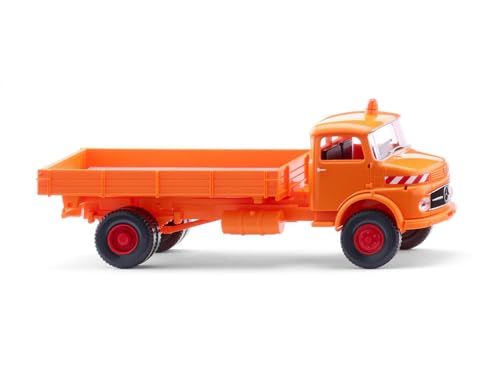 Wiking 089506 H0 LKW Mercedes Benz LAK 710 Pritschenkipper Orange Spur HO 1:87 von Wiking