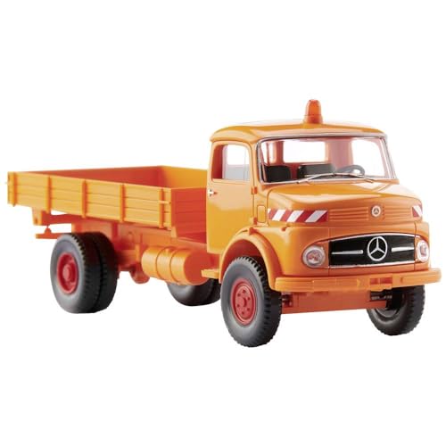 Wiking 089506 H0 LKW Mercedes Benz LAK 710 Pritschenkipper Orange Spur HO 1:87 von Wiking