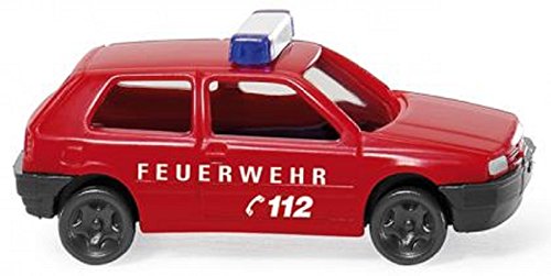 Wiking Modellauto VW Golf III (Spur N, 1:160) - Modell - Rot - Alle Teile zum Zusammenbau des Modells - Erwachsener - Fahrzeuge - 1 Spieler - Mechanisch - Kunststoff - 90 mm von Wiking