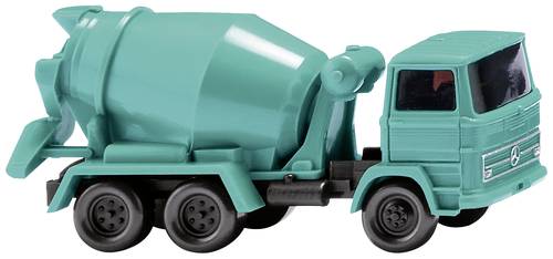 Wiking 0945 08 N LKW Modell Mercedes Benz Betonmischer wasserblau von Wiking