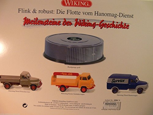 Wiking 099078 - Set Rundgarage "Hanomag Dienst" - Spur H0 1:87 von Wiking