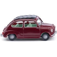 Wiking - Fiat 600 - weinrot von Wiking