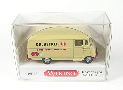 Wiking H0 - 026504 Kastenwagen Dr. Oetker - Miniaturmodell 1:87 - Kein Spielzeug!! von Wiking