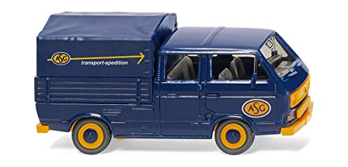 Wiking HO 029308 VW T3 Doppelkabine ASG - Kein Spielzeug!! Miniaturmodell/Sammlerartikel !! von Wiking