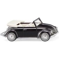 Wiking - VW Käfer 1200 Cabrio, schwarz von Wiking