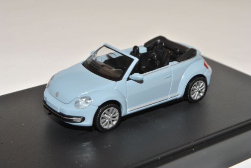 Wiking Volkwagen New Beetle II 2 Hell Blau Cabrio Ab 2012 9C H0 1/87 Modell Auto von Wiking