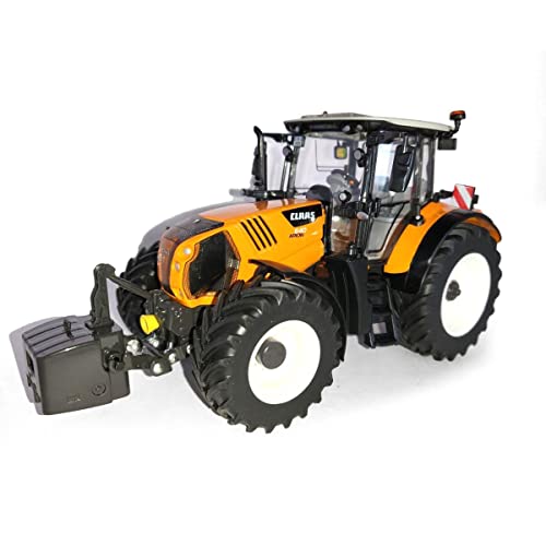 WIKING - CLAAS Arion 640 Orange Color - Traktor - Bauernhof - Limitiert (1000 Stück) - Realistische Detailierung - Unisex - Kinder (5-12 Jahre) von Wiking