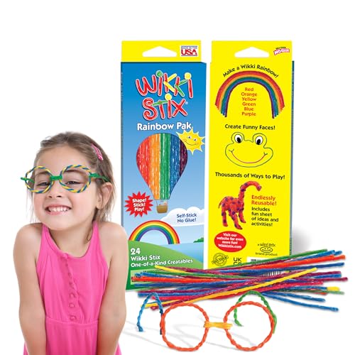 Wikki Stix BrainBox Rainbow Pack Spiele von Wikki Stix