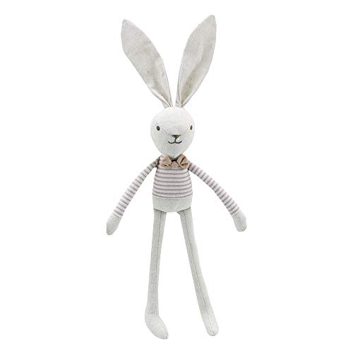 Wilberry Linen - Hase mit Fliege Stofftier - WB004220 von Wilberry