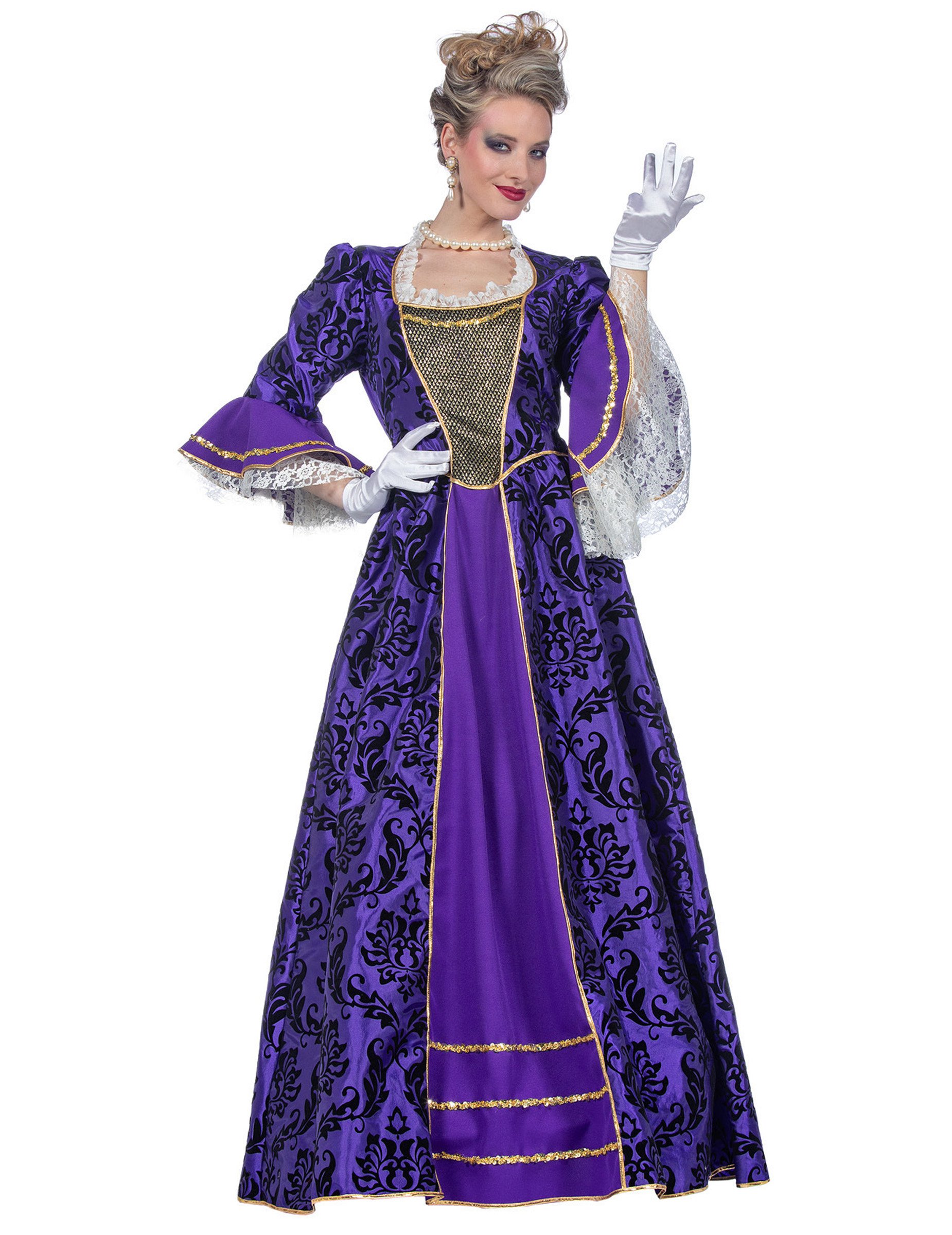 Barock Marquise Kostüm Lila Damen Edles Luxus Kleid für Karneval + Ball Barock Marquise Kostüm Lila Damen Edles Luxus Kleid für Karneval + Ball von Wilbers Karnaval BV
