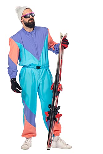 Wilbers&Wilbers Herren Kostüm Vintage Ski Sport Overall Karneval Fasching Gr. 48 von WILBERS & WILBERS