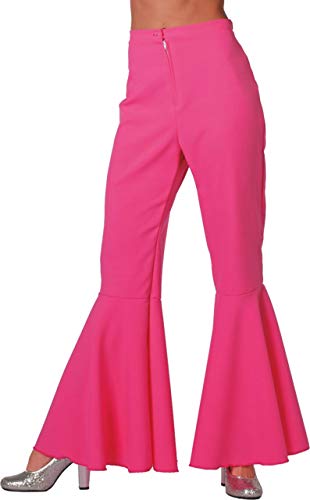 Hippie Kostüm Damenkostüme Damen Karneval Fasching Hose Pink von Wilbers