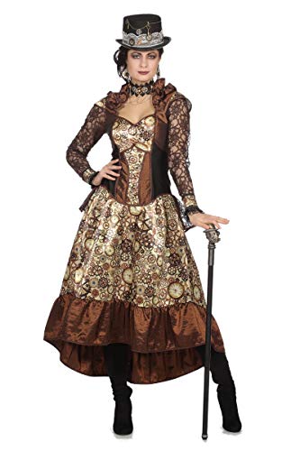 Wilbers Damen Kostüm Steampunk Kleid Karneval Fasching Gr.34 von Wilbers