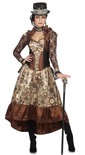 Wilbers Damen Kostüm Steampunk Kleid Karneval Fasching Gr.36 von Wilbers