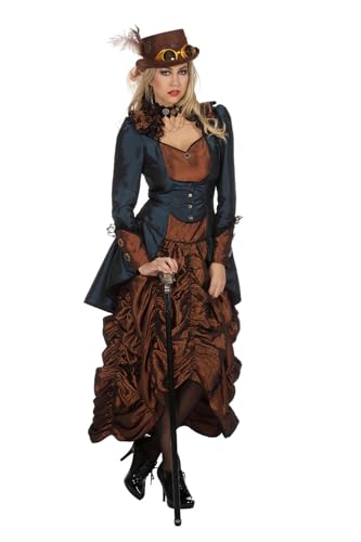 Wilbers Damen Kostüm Steampunk Kleid Karneval Fasching Gr.38 von Wilbers