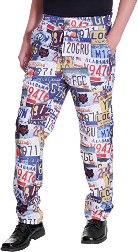 Wilbers Hipster Hose Kost?m Herrenkost?me Herren Karneval Fasching Hose Bunt von Wilbers