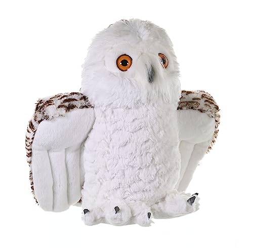 Wild Republic 10922 10957 Plüsch Schneeeule, Cuddlekins Kuscheltier, Plüschtier, 30cm von WILD REPUBLIC