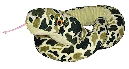 Wild Republic 10950 11105 - Schlangesss, Camouflage, 135 cm, grün von WILD REPUBLIC